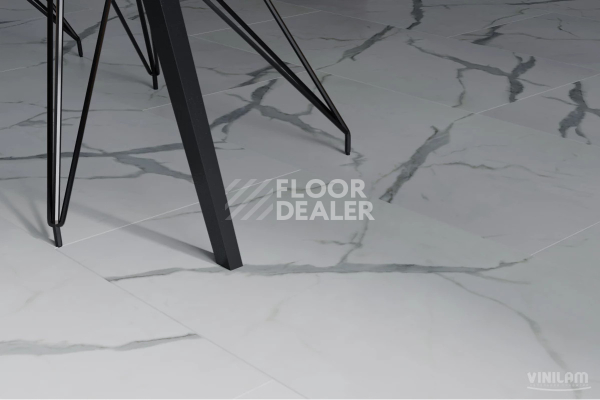Кварцвиниловые полы Vinilam Ceramo Stone 2,5 мм 87999 Греческий Мрамор фото 1 | FLOORDEALER